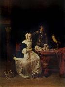 Treating to Oysters Gabriel Metsu